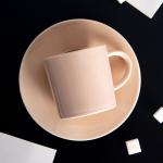 Ceramic Nordic Style Mug For Business Gifts 7.8oz 230ml Mug And Saucer Porcelain