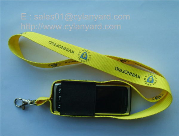 Functional mobile phone pocket lanyards