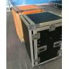 Buy cheap Solid 9mm Thickness Plywood Black 10 Amplifier Rack Flight Case from wholesalers