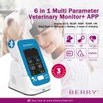 OEM Veterinary Patient Monitor Multiparameter Pet Health Monitor