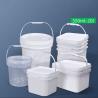 Buy cheap Acrylic Plastic Ice Bucket 8 Liter White / Yellow Color from wholesalers