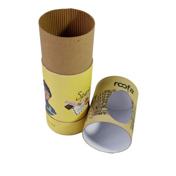 Buy cheap Crayon Gift Cardboard Round Box With Lids Window from wholesalers