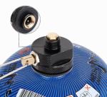 Customized Support OBM Black Orange Camping Stove Burners Propane Tank Refill