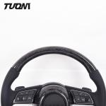 350mm Leather Forged R8 Carbon Fiber Steering Wheel 2022 New Custom