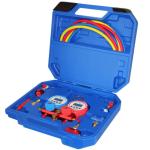 Digital Commercial Refrigeration Repair Parts Aluminum Refrigerant Gauge Set