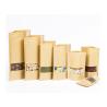 Buy cheap Eco friendly Snack Food Spices Packaging Kraft Paper Plastic Zip Lock Bag from wholesalers