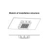 Buy cheap Gas Station LED Canopy Lights 150w 2nd Generation 160lm/w PC Cover Aluminum Housing from wholesalers