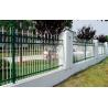 Buy cheap Community Factory Area Fence Iron Products Zinc Steel Protection Fence Affordable from wholesalers