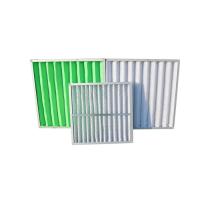 Buy cheap Aluminum Frame MERV 11 Pleated Air Filter Synthetic Washable product