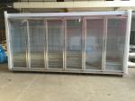 Buy cheap 6 Glass Door Commercial Display Refrigerator 380V 3200L Durable from wholesalers
