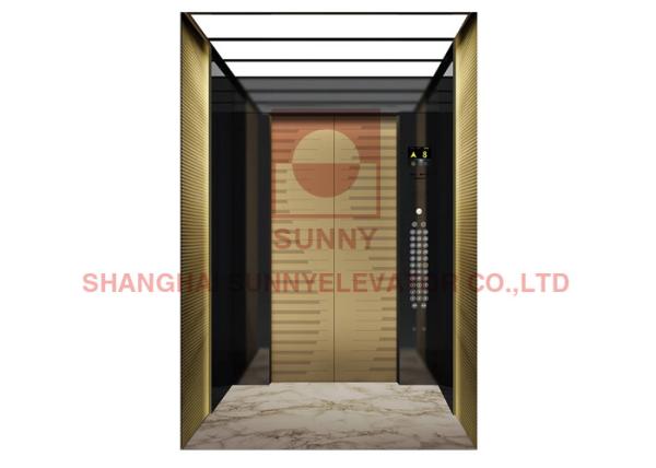Buy cheap 1000KG 13 Persons Hotel Office Building Elevator Lift With Standard Design Passenger Elevator from wholesalers