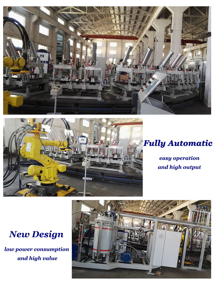 11KW Polyurethane PU 12m Bus Seat Making Machine