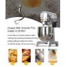 Buy cheap Raw Material Flour 50L Stainless Steel Spiral Dough Mixer Machine for Bakery Shop from wholesalers