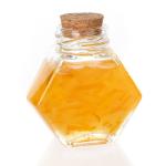 Top Quality 200Ml 350Ml 700Ml Hexagon Honey Jar With Wooden Dipper