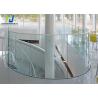Buy cheap ROHS ISO9001 Tempered Curved Hot Bending Glass For Revolving Doors from wholesalers
