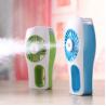 Buy cheap Personalized novelty gifts USB rechargeable fan that blows water mist air mist fan cooling from wholesalers