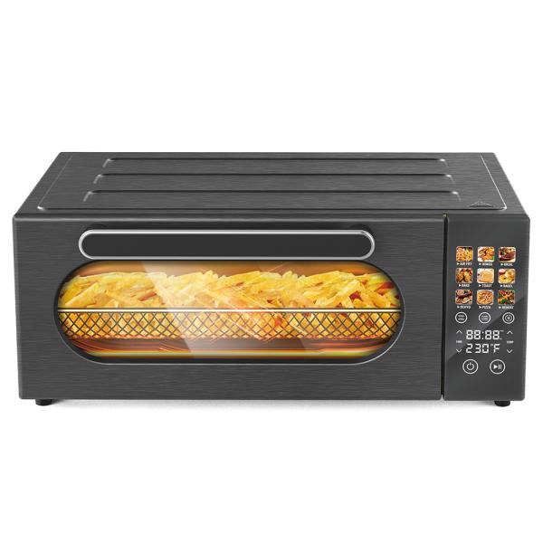 Buy cheap 1800W 9 Preset Menus Countertop Oven With Air Fryer 15L 18L from wholesalers