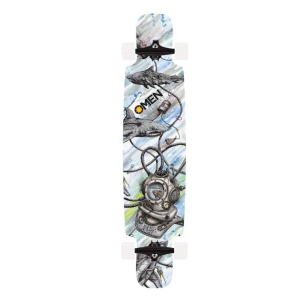 Buy cheap OEM Omen Boards Home Sweet Home DT Longboard Complete Skateboard - 9.5" x 41.5" from wholesalers