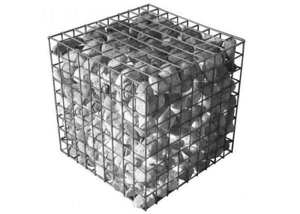 Buy cheap Heavy Duty 100x50x30 Wire Welded Mesh Gabions , Wall Stone Welded Limestone Gabion from wholesalers