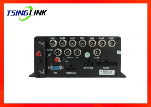 Buy cheap 8 Channel 1080p Vehicle Mobile Dvr Wireless Wide Voltage With Gps Tracking from wholesalers