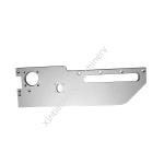 Sandblasting Food Machinery Parts CNC Aluminum Parts Alloy Right Plate