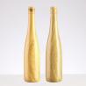 Buy cheap Custom Size Accepted 750ml/350ml Wooden Pattern Glass Bottle for Beer Water Champagne from wholesalers