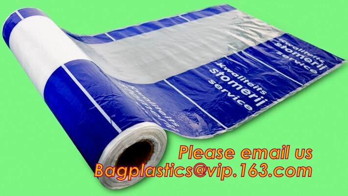 Perforated clear laundry dry cleaning garment bag on roll,Transparent PE Plastic Garment Bags on roll BAGPLASTICS BAGEAS