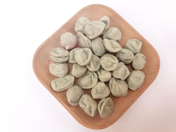 Buy cheap Wasabi Squash Coated Peanut Snack , Spicy Coated Peanuts Free From Frying from wholesalers