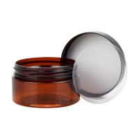Buy cheap Cosmetic Packaging Amber 300ml Plastic Container Jars product