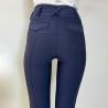 Buy cheap Navy Equestrians Young Girls Horse Riding Pants Horseback With Full Seat Silicone from wholesalers