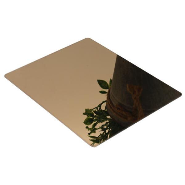 Buy cheap 316 PVD Mirror Stainless Steel Sheet 0.8mm Thickness Customize from wholesalers