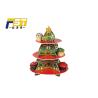 Buy cheap Corrugated Cardboard Cake Display , Customize Shape Cardboard Tiered Cupcake Stand from wholesalers