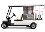 Electric Utility Golf Beverage Cart 48v Battery Power With Ice Box