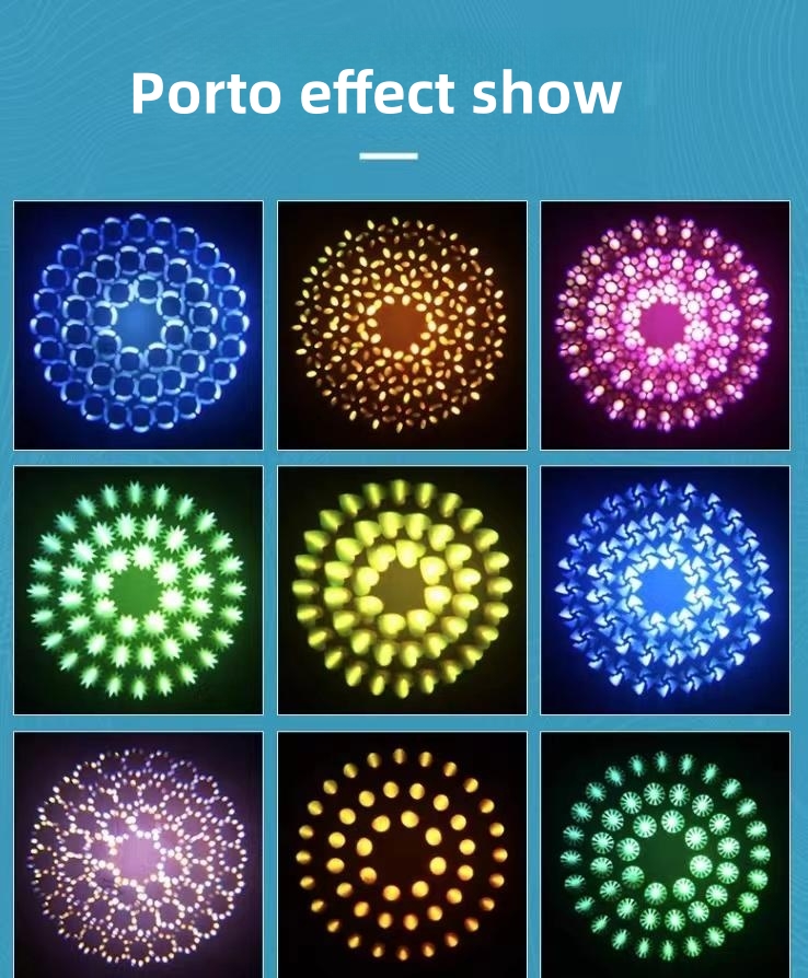 Project Installation Lighting Solutions Service RGBW Color Moving Head Stage Spotlight