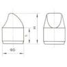 Buy cheap Scoop Shaped Cemented Carbide Buttons Tungsten Carbide Parts OEM Available from wholesalers
