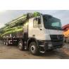 Buy cheap Actros 4141 56 Meter Concrete Pump Truck , Used Construction Machinery from wholesalers