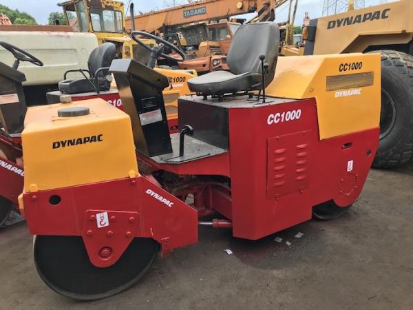 Buy cheap Used Dynapac Road Roller Cc1000 Speed 9km / Hour With Flexible Working Skills from wholesalers