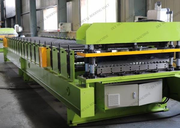 Hydraulic Cutting 480V Corrugated Roofing Machine 1.25m Metal Roof Forming