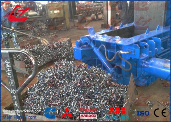 Buy cheap Y83-100 Hydraulic Scrap Metal Baler for metal shavings Bale 1000KG/h from wholesalers