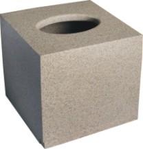 High Quality Hotel Black/White Square Heavy Tissue Box Cover Rectangular Resin