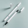 Buy cheap Empty 2 in 1 tube Private Label Logo Black Eyeliner Pencil Custom Eyeliner Liquid Eyeliner Container from wholesalers
