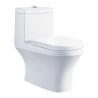 Buy cheap Bathroom furniture high quality one piece flush toilet from wholesalers