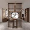 Buy cheap Art Room Decorative Metal Panels Hand Polishing Wrought Iron Partition Divider from wholesalers