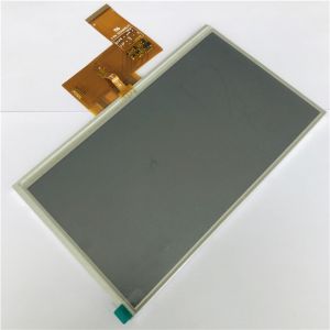 China 7 Inch Resistive Touch Round LCD Display TN Transmissive Viewing on sale