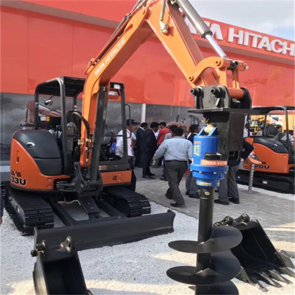 High Torque Hydraulic Earth Drilling Machine 44-98 Rpm Speed 20-45 Lpm Oil Flow