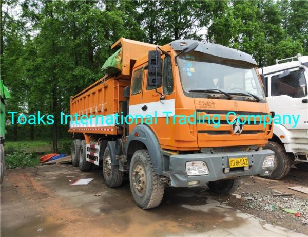 Buy cheap Used Beiben 12-Wheel Dump Truck Benz Tipper Truck on Sale from wholesalers