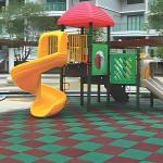 Eco Sport Rubber Floor Tiles Gym Outdoor Rubber Flooring Heavy Duty Rubber