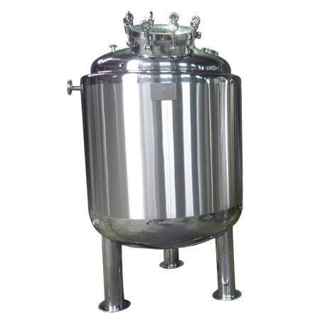Customized 1000L Stainless Steel Storage Tank Mechanical Blending Dispensing