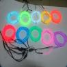 Buy cheap charming colorful lighting electroluminescent el wire for decoration from wholesalers