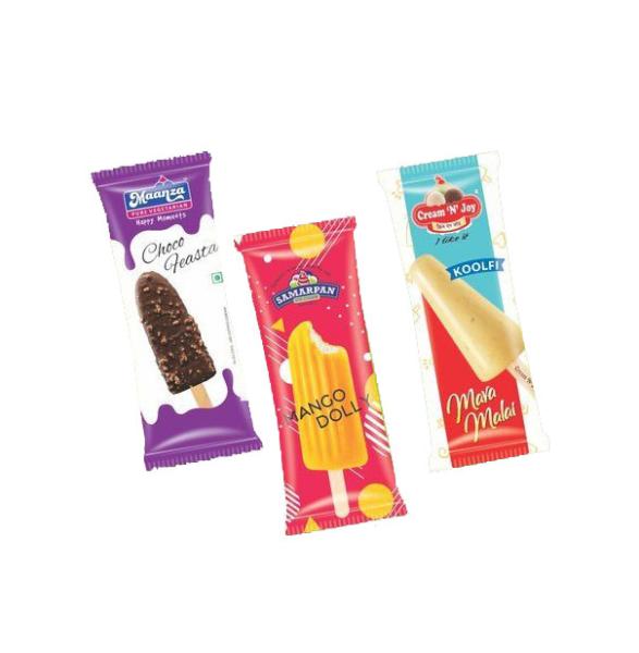 Buy cheap Custom print ice cream packaging laminating food grade pe plastic film roll from wholesalers